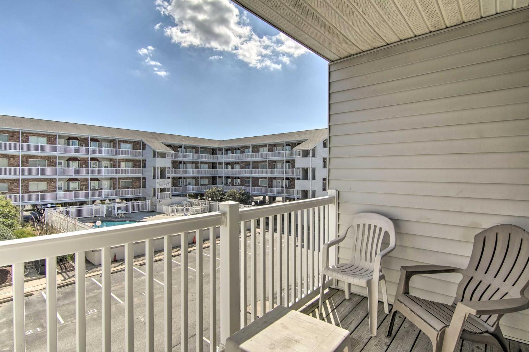 Ocean City Condo With Pool - Steps To Beach! Dış mekan fotoğraf